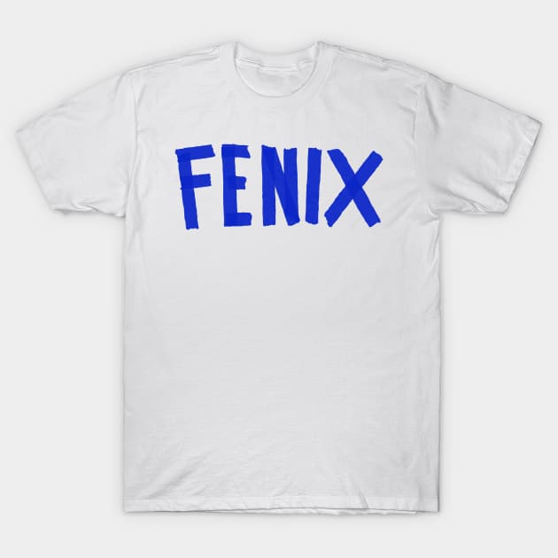 like a fenix (blue) T-Shirt by Yardhub